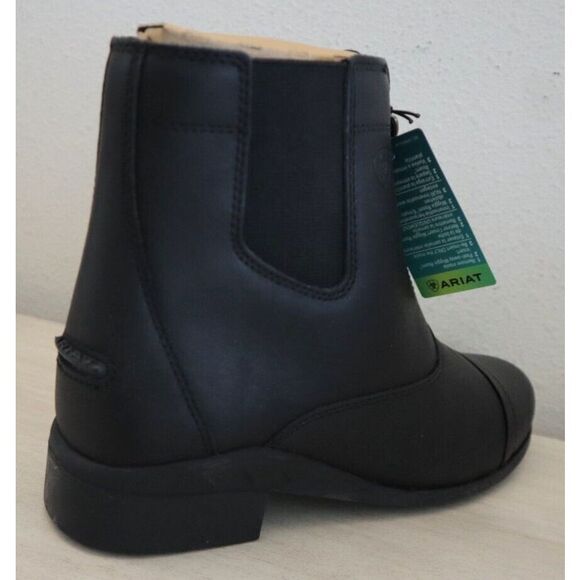 Ariat 10015198 Kids' Sz 5M Women's Sz 6-6.5 Black Scout Zip Paddock Boots - Picture 7 of 16